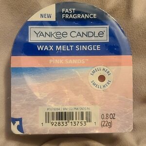Yankee Candle Tart Wax Melt - Brand New and Sealed - Pink Sands